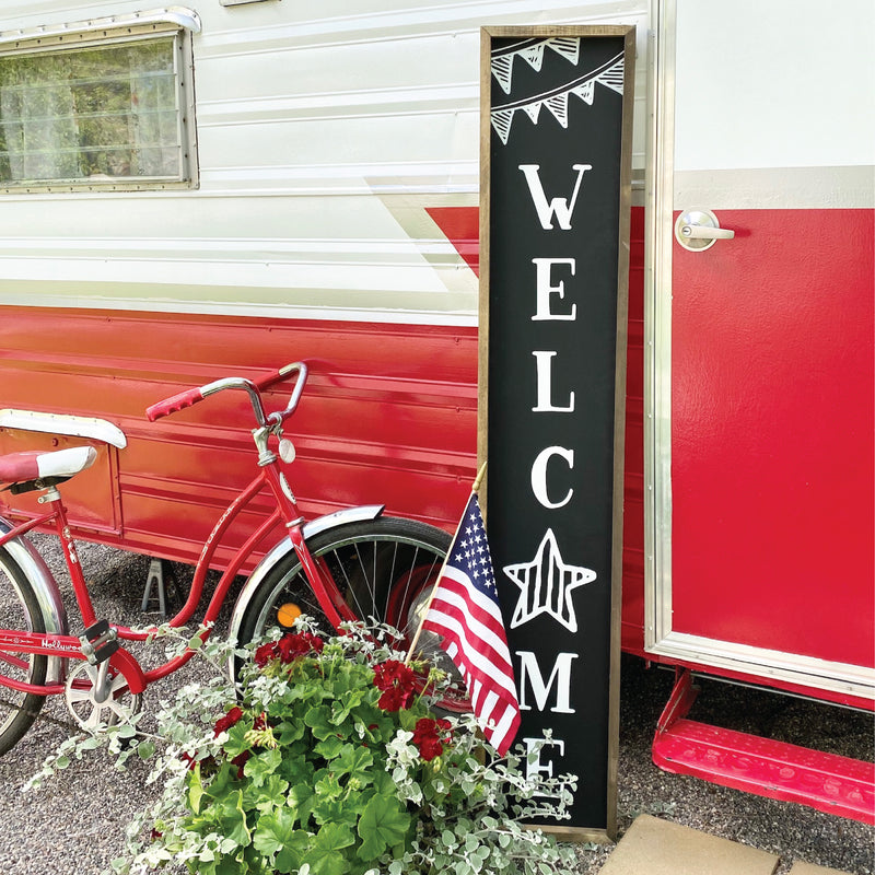 Welcome Star <br>Porch Board