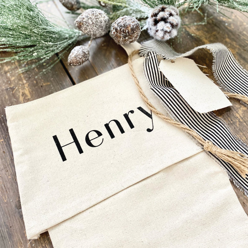 Personalized <br>Holiday Stocking