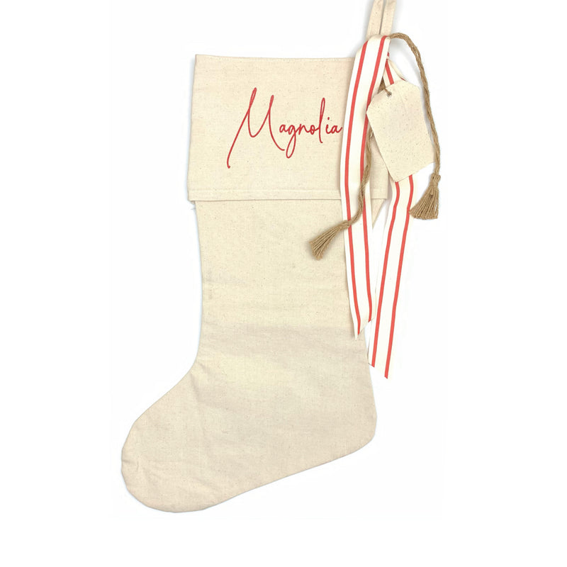 Personalized <br>Holiday Stocking